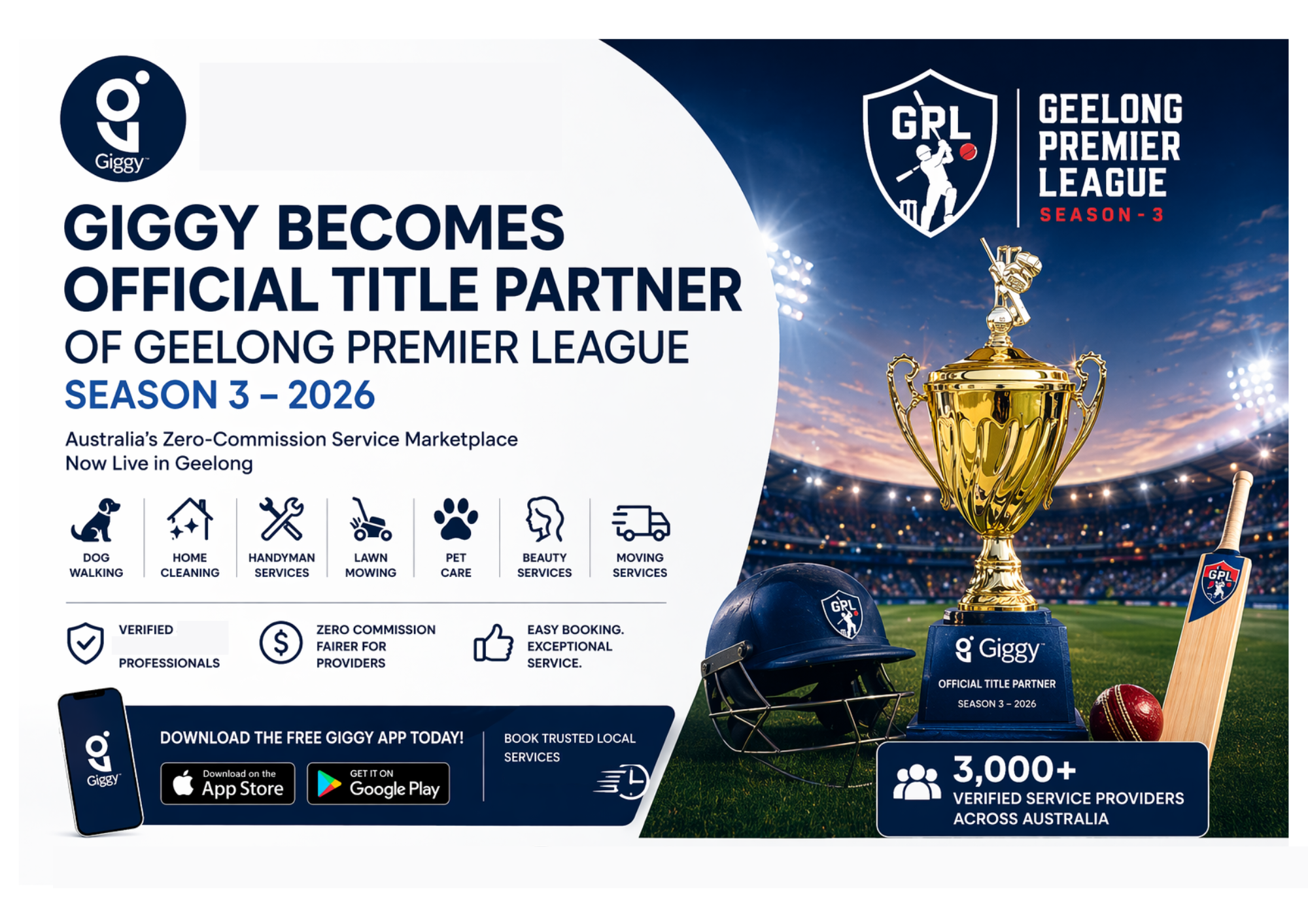 Giggy: Official Partner of Geelong Premier League Season 3