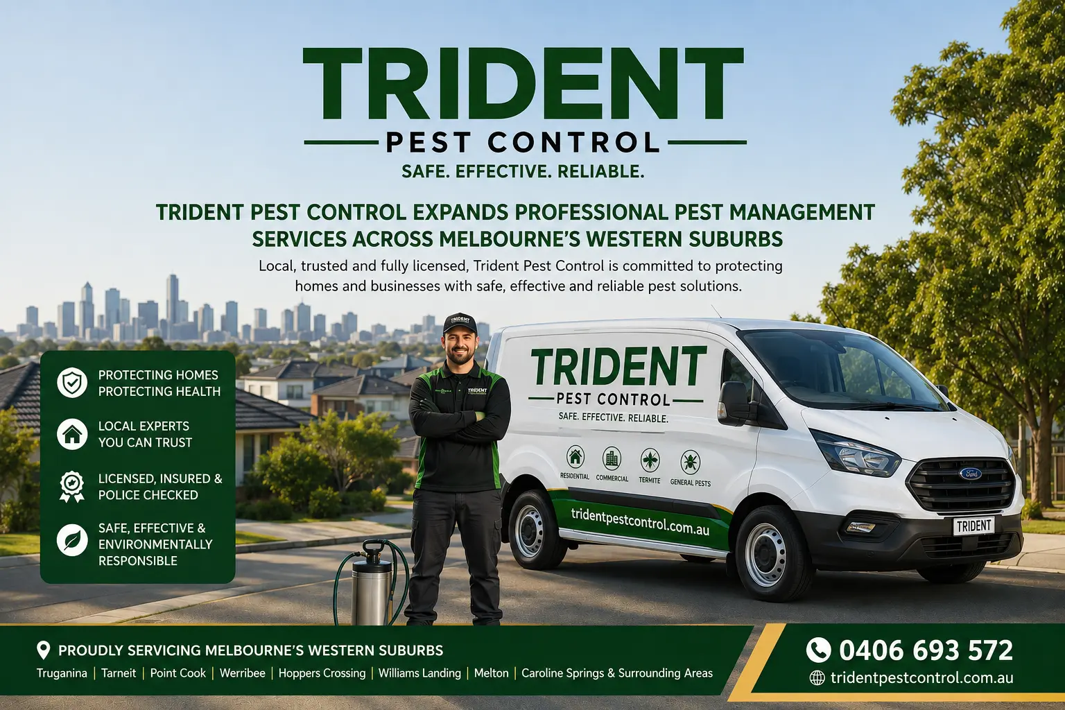 Child- and Pet-Safe Pest Control Solutions Across Western Melbourne - Trident Pest Control