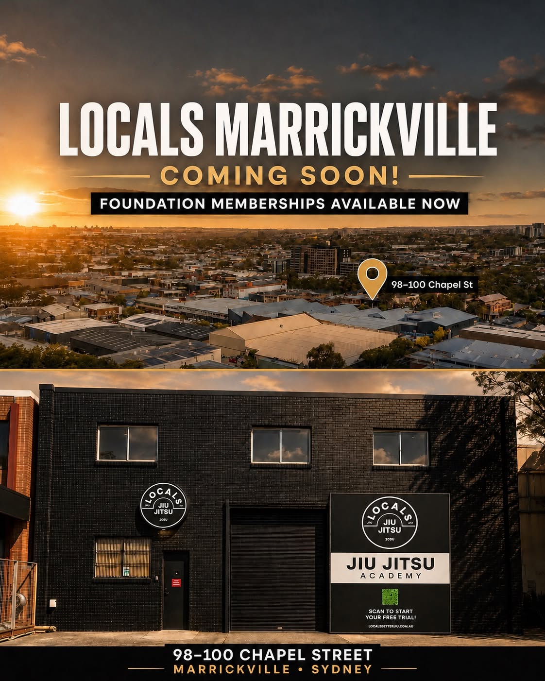 Locals Marrickville Announces Brand New Jiu Jitsu Academy Bringing Fitness and Community to the Inner West
